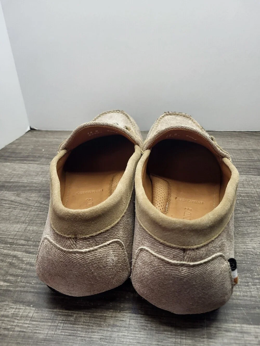 Allen Edmonds Sebastian Bit Driving Loafers Shoe Mens Size 13 D Bone New